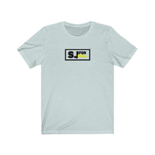 Load image into Gallery viewer, SJ For Real Black/Yellow Logo T-Shirt