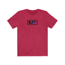Load image into Gallery viewer, SJ For Real Black/Dark Blue Logo T-Shirt