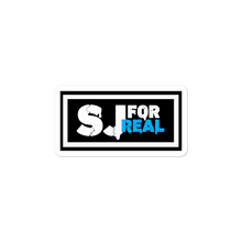 Load image into Gallery viewer, SJ For Real Logo Bubble-free stickers